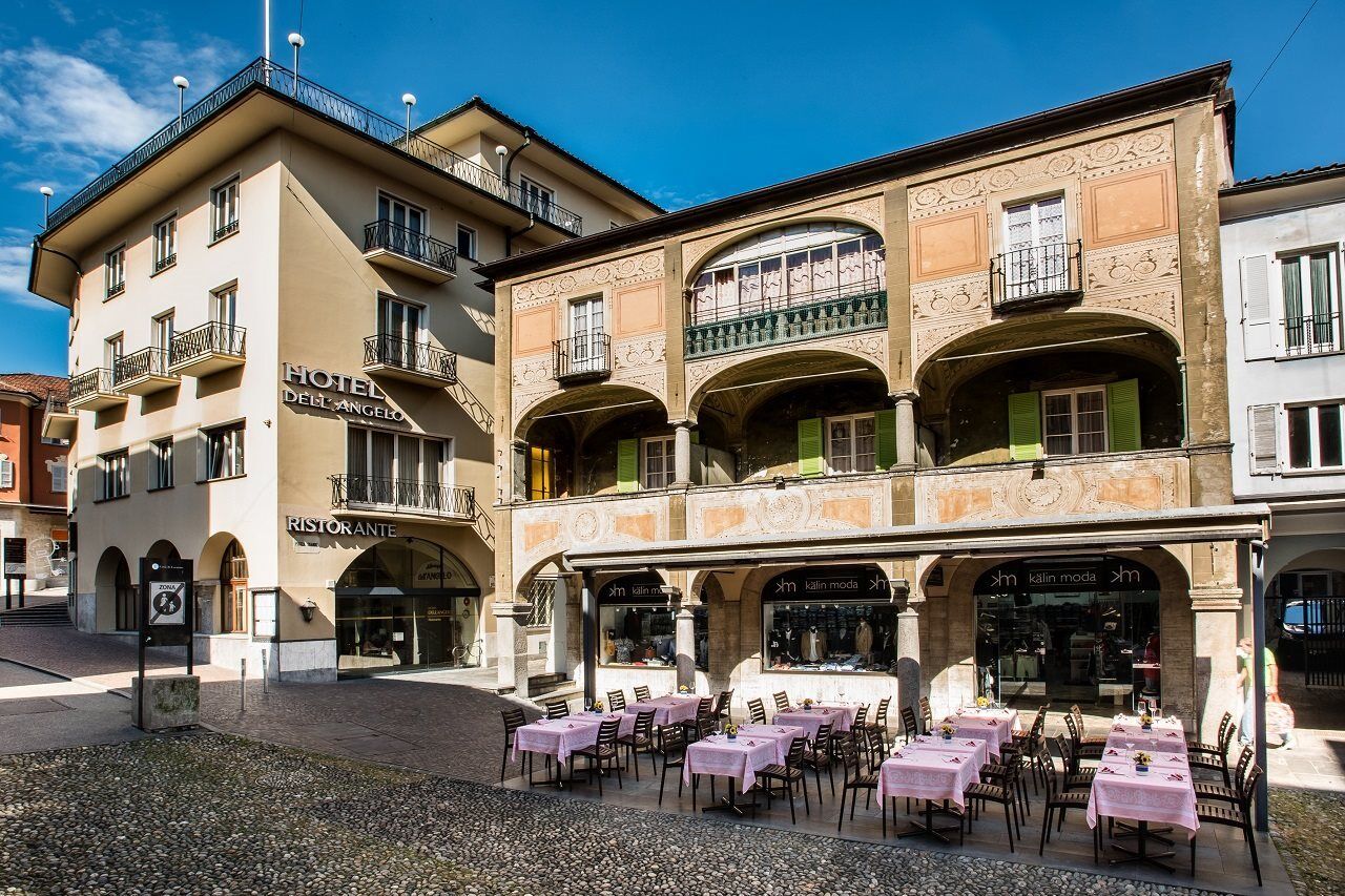 Hotel Dell'Angelo Locarno Ngoại thất bức ảnh